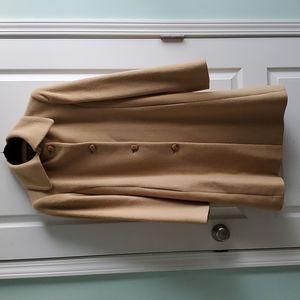 Ladies size 4 camel hair coat